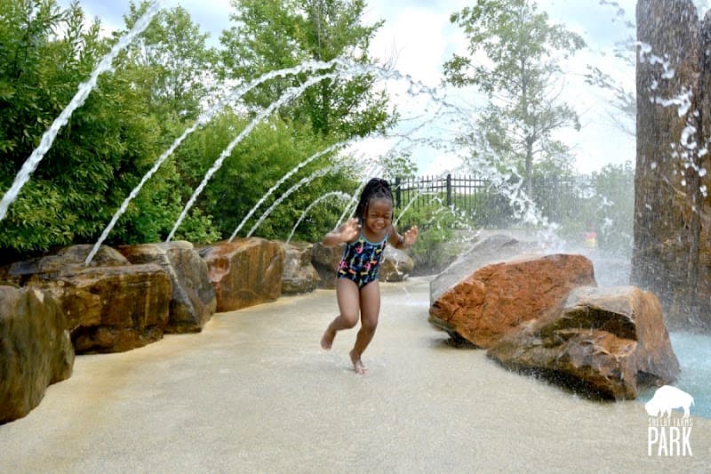 Shelby Farms Park Water Play Sprayground splash pad