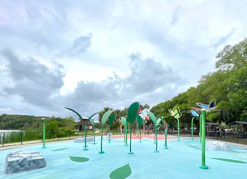 Shipwreck Island Water Park at Adventure Landing splash pad
