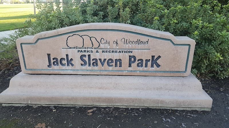 Slaven Park Splash Pad in Woodland, California