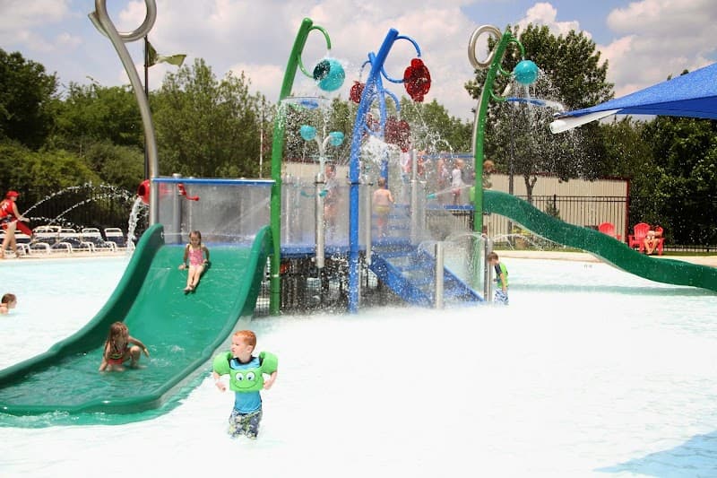 Splash Island in Oak Brook, Illinois