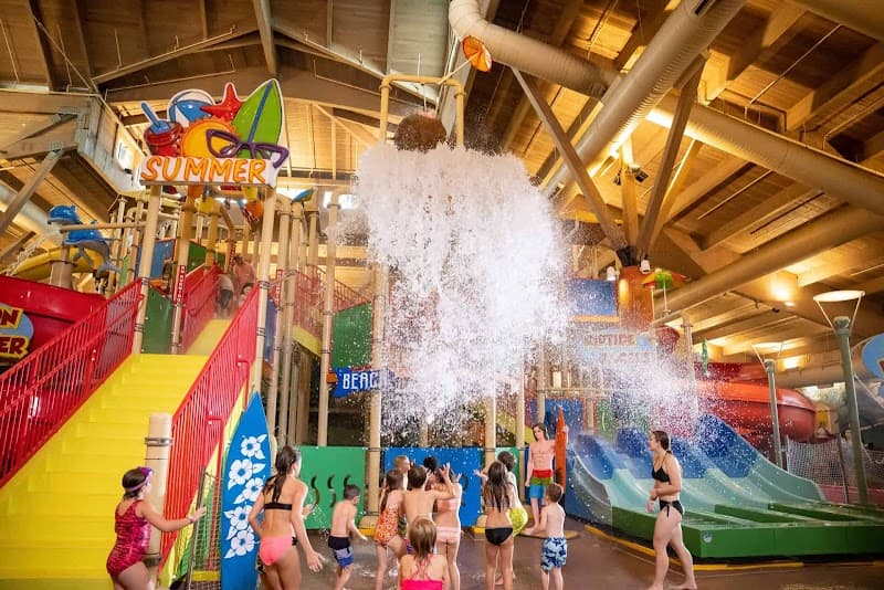 Splash Lagoon Indoor Water Park splash pad