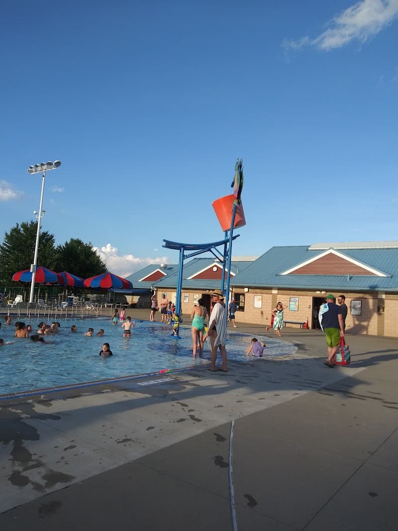 Splash Pad at Cranberry Community Waterpark in Cranberry, Pennsylvania