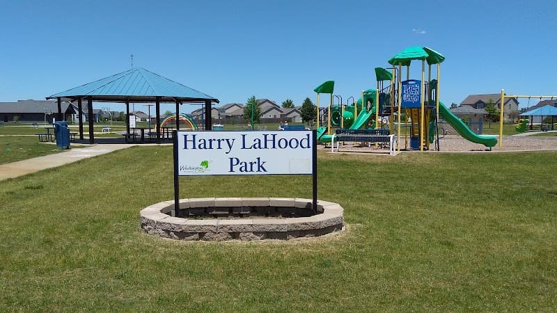 Splash Pad at Harry LaHood Park splash pad