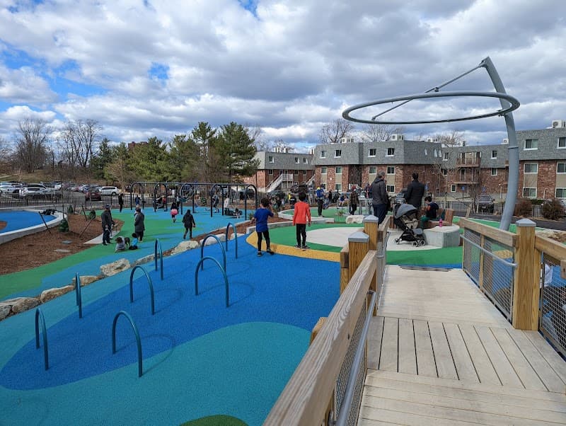 Splash Pad at Louis A. DePasquale Playground splash pad