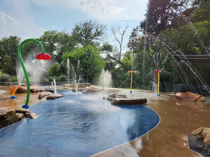 Splash Pad at Midlothian Community Park splash pad