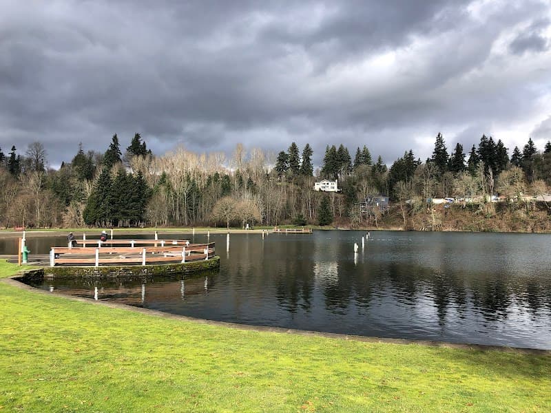 Splash Pad at Salmon Creek Regional Park / Klineline Pond in Vancouver, Washington