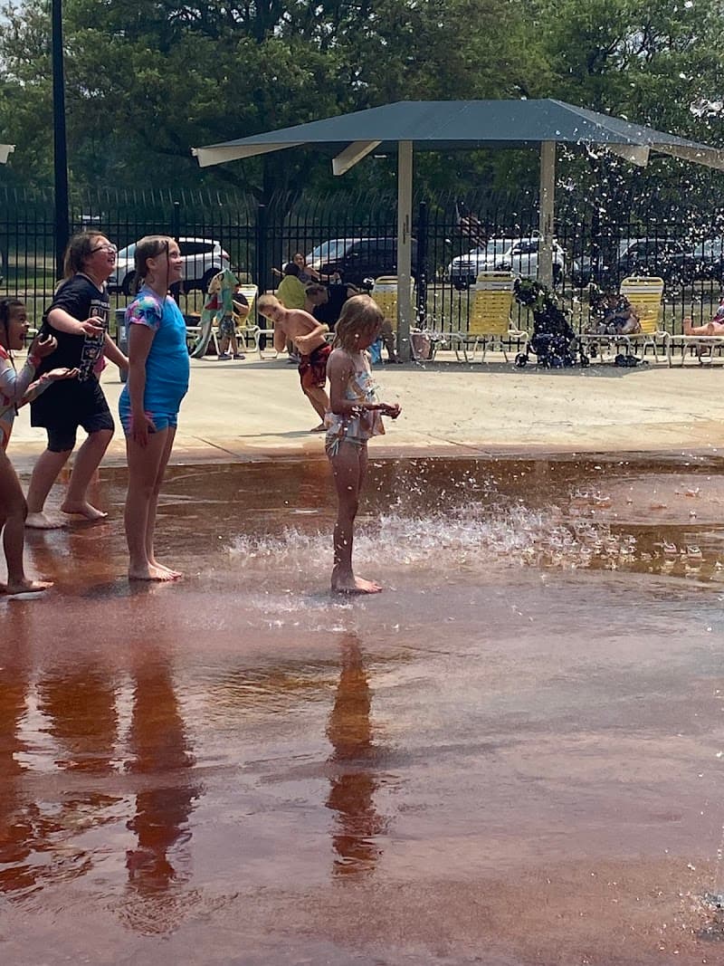 Splash Pad at The Cascades in Jackson, Michigan