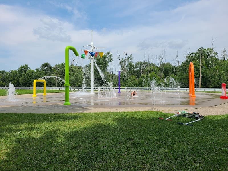 Splash Pads at Eagle Park in Middlefield, Ohio