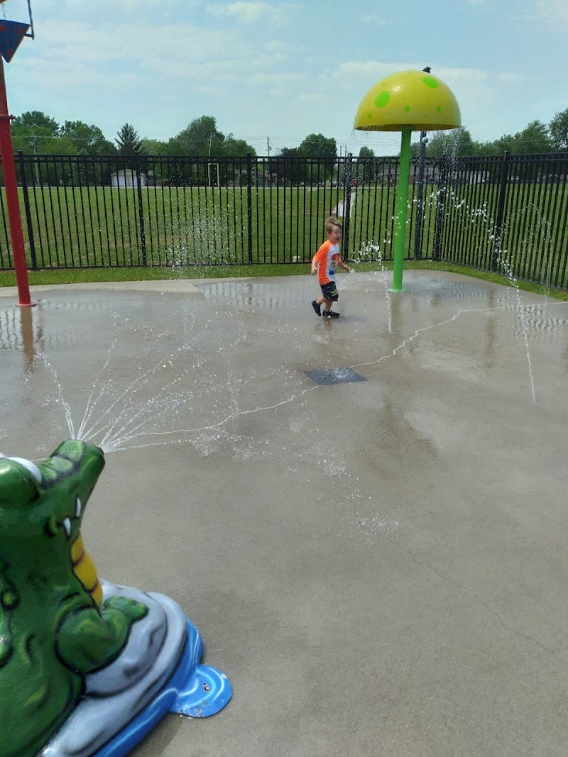 Splash Park at the Louisville Zoo splash pad