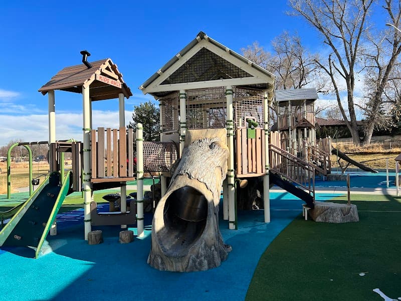 Squiggles Interactive Sculpture Park splash pad