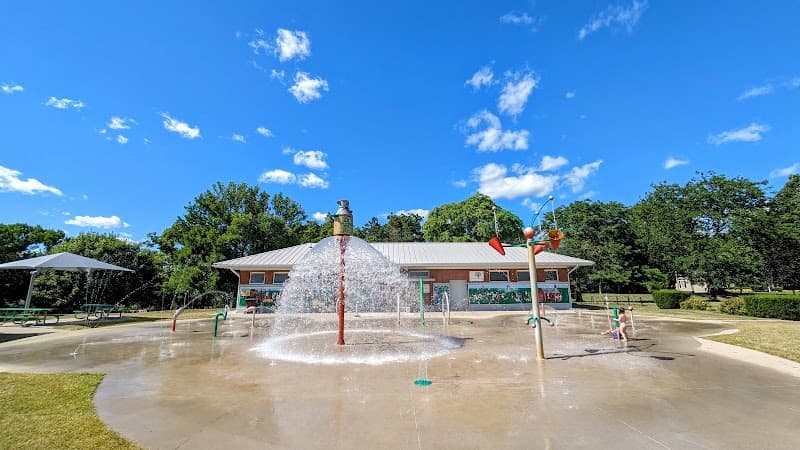 St. Johns Spray Park in St. Johns, Michigan