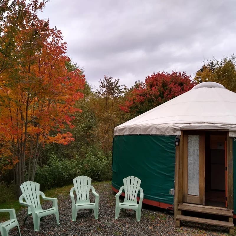 Stockton Harbor Yurts splash pad