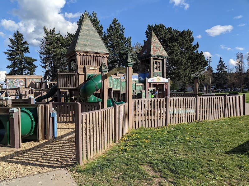 Storvik Park Spray Pad in Anacortes, Washington