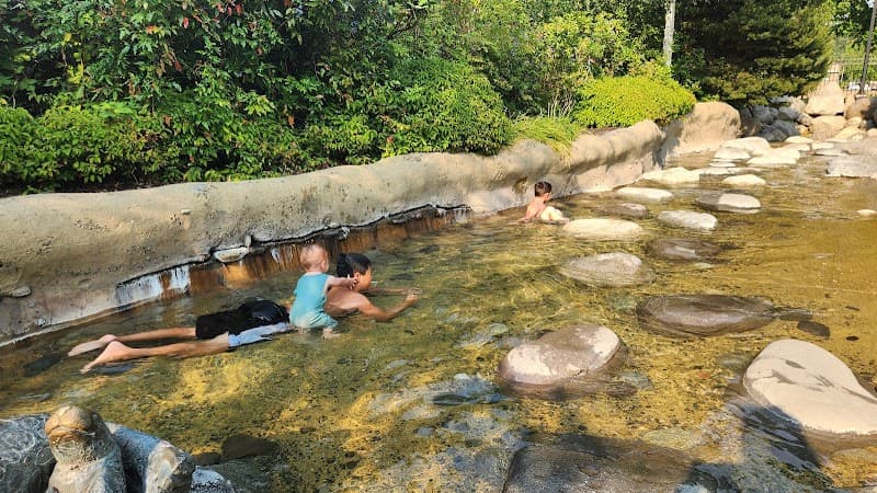 Stream at East Bay Public Plaza splash pad