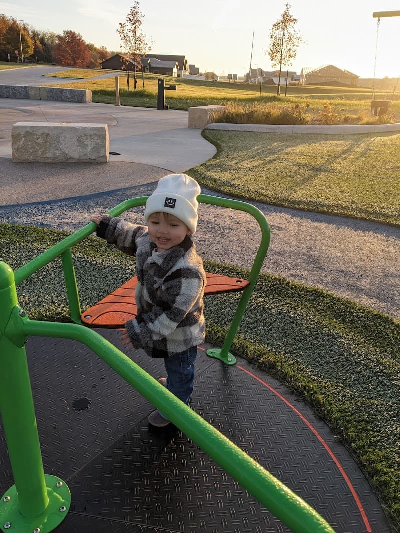 The Puddle Splash Pad in Central City, Iowa