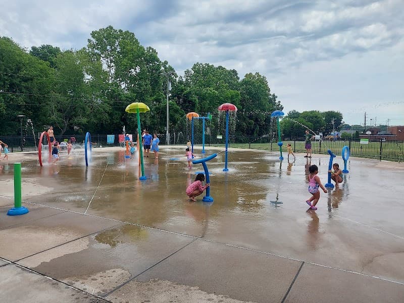 The Splash Pad at Peay Park in Goodlettsville, Tennessee