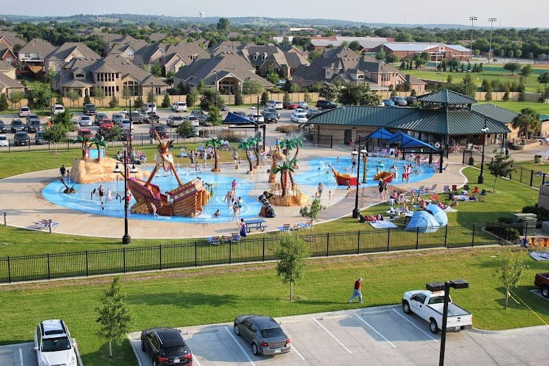 Trophy Club Community Pool Splash Pad in Trophy Club, Texas