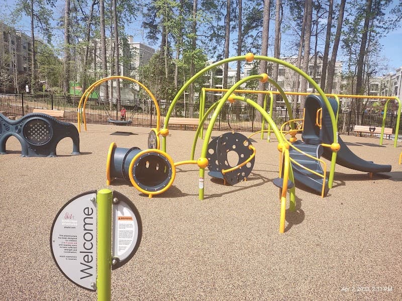 Two Bridges Park Splash Pad in Dunwoody, Georgia