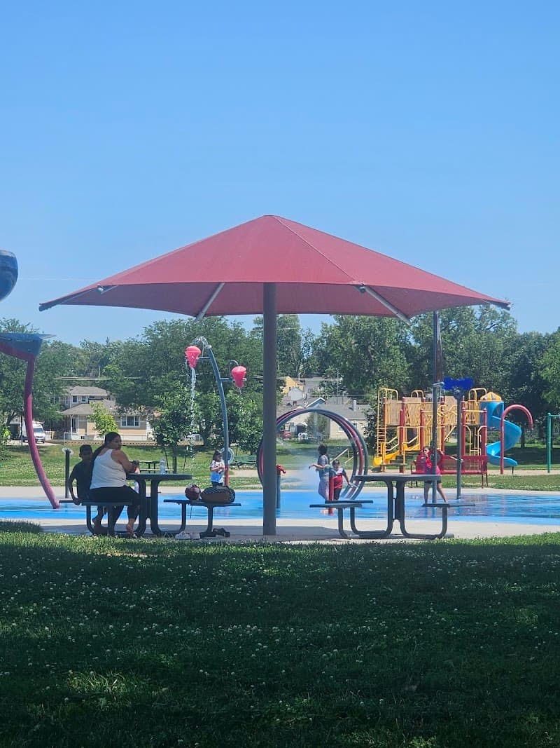 Upland splash pad