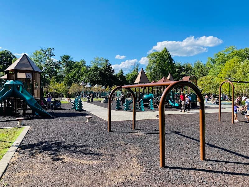 Van Saun County Park Splash Pad in Paramus, New Jersey