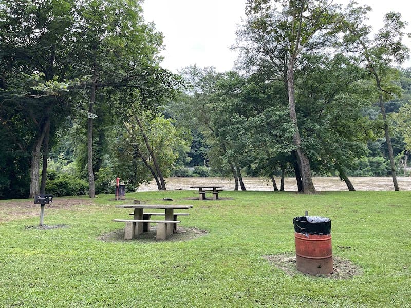 Walnut Island River Park in Alexander, North Carolina
