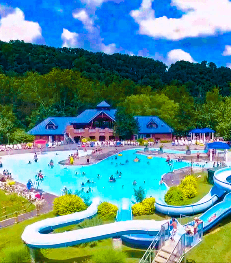 Wetlands Water Park in Jonesborough, Tennessee