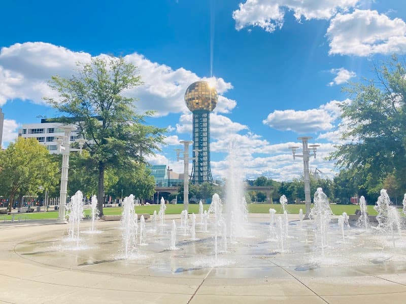 World's Fair Park Fountains splash pad