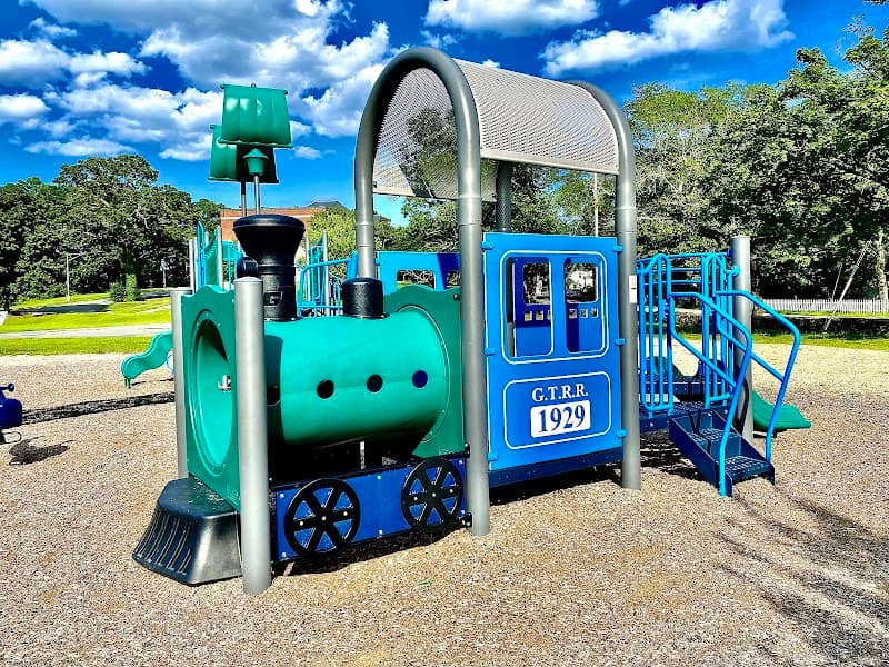 Zeke Harris Playground Splashpad in Wickford, Rhode Island